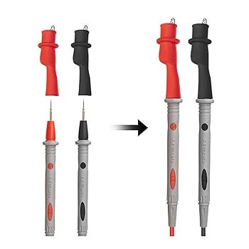 (未使用･未開封品)　テスター棒用ワニグチクリップ ar3p5n1 Amazon | テスター棒用ワニグチクリップ マルチメータワニ口